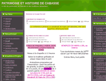 Tablet Screenshot of cabasse-patrimoine-histoire.fr